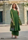 Zafira By Clysi Muslin Khatali And Thread Work Kurti Bottom With Dupatta